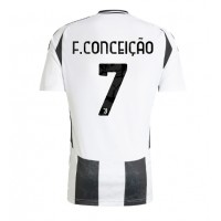 Juventus Francisco Conceicao #7 Domáci futbalový dres 2024-25 Krátky Rukáv